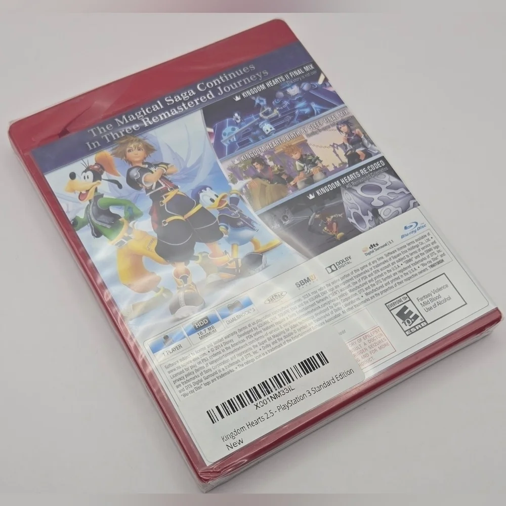 Kingdom Hearts HD 1.5 Remix PS3 Sealed JRPG Disney Square Enix - Picture 5 of 7